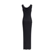 Versace Black Viscose Casual Dress
