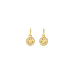 Versace Gold Brass Earrings