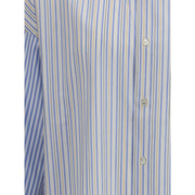 Marni Light Blue Cotton Pattern Shirt