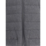 Herno Gray Wool Bomber