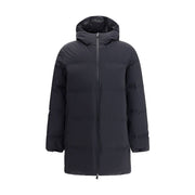 Herno Black Polyester Coat