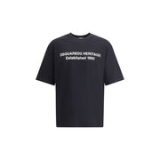 Dsquared² Black Cotton T-Shirt