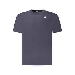 K-WAY Blue Cotton Men T-Shirt