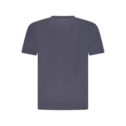 K-WAY Blue Cotton Men T-Shirt