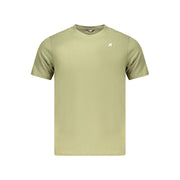 K-WAY Green Cotton Men T-Shirt