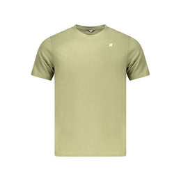 K-WAY Green Cotton Men T-Shirt