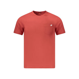 K-WAY Red Cotton Men T-Shirt