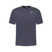 K-WAY Blue Cotton Men T-Shirt