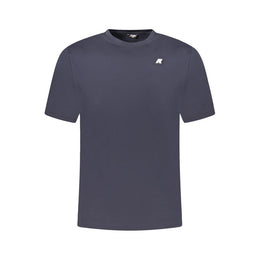 K-WAY Blue Cotton Men T-Shirt