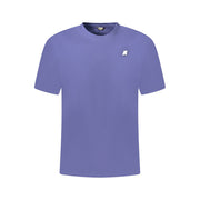 K-WAY Blue Cotton Men T-Shirt