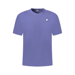 K-WAY Blue Cotton Men T-Shirt