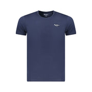 Pepe Jeans Blue Cotton Men T-Shirt