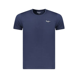 Pepe Jeans Blue Cotton Men T-Shirt