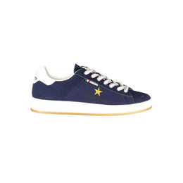 Esercito 1659 Blue Polyester Sneaker
