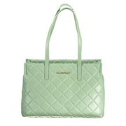 Mario Valentino Green Polyethylene Handbag