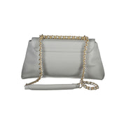 Mario Valentino Gray Polyethylene Handbag