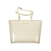 Mario Valentino Beige Polyethylene Handbag