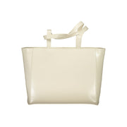 Mario Valentino Beige Polyethylene Handbag