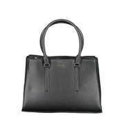 Calvin Klein Black Polyester Handbag