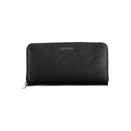 Calvin Klein Black Polyurethane Women Wallet