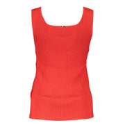 Tommy Hilfiger Red Modal Women Tank Top