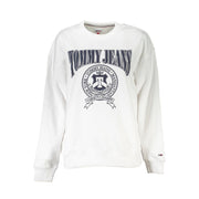 Tommy Hilfiger White Cotton Sweatshirt