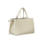 Mario Valentino White Polyethylene Handbag