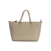 Mario Valentino Beige Polyethylene Handbag