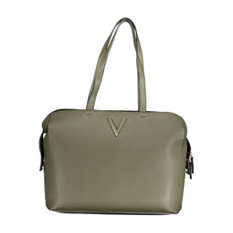 Mario Valentino Green Polyethylene Handbag
