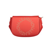 Mario Valentino Red Polyethylene Handbag