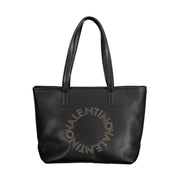 Mario Valentino Black Polyethylene Handbag