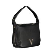 Mario Valentino Black Polyethylene Handbag