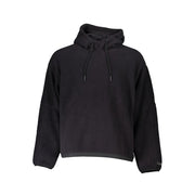 Calvin Klein Black Polyester Men Sweater with Hood