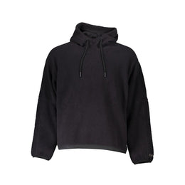 Calvin Klein Black Polyester Men Sweater with Hood