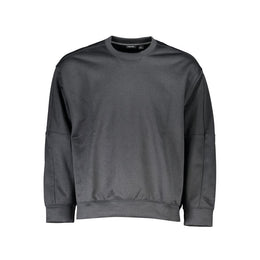 Calvin Klein Black Polyester Men Sweater