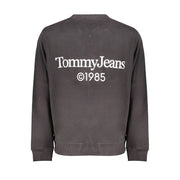 Tommy Hilfiger Black Cotton Men Sweater