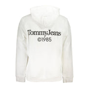 Tommy Hilfiger White Cotton Men Sweater