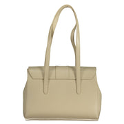 Mario Valentino Beige Polyethylene Handbag