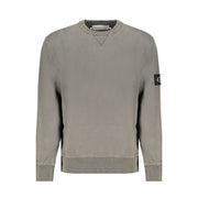 Calvin Klein Green Cotton Men Sweater