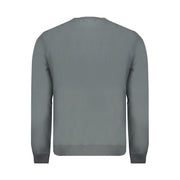 Napapijri Green Cotton Men Sweater