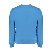 Napapijri Blue Cotton Men Sweater