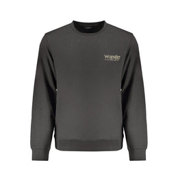 Wrangler Black Cotton Sweatshirt