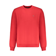Napapijri Red Organic Cotton Men Sweater