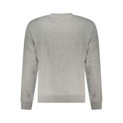 Napapijri Gray Cotton Men Sweater