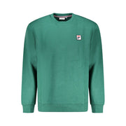 Fila Green Cotton Men Sweater