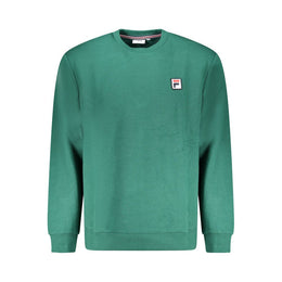 Fila Green Cotton Men Sweater