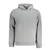 Calvin Klein Gray Polyester Men Sweater
