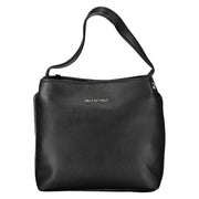 Mario Valentino Black Polyurethane Women Handbag