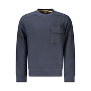 Hugo Boss Blue Cotton Men Sweater