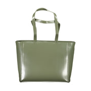 Mario Valentino Green Polyethylene Handbag